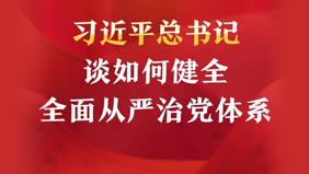 如何健全全面從嚴治黨體系